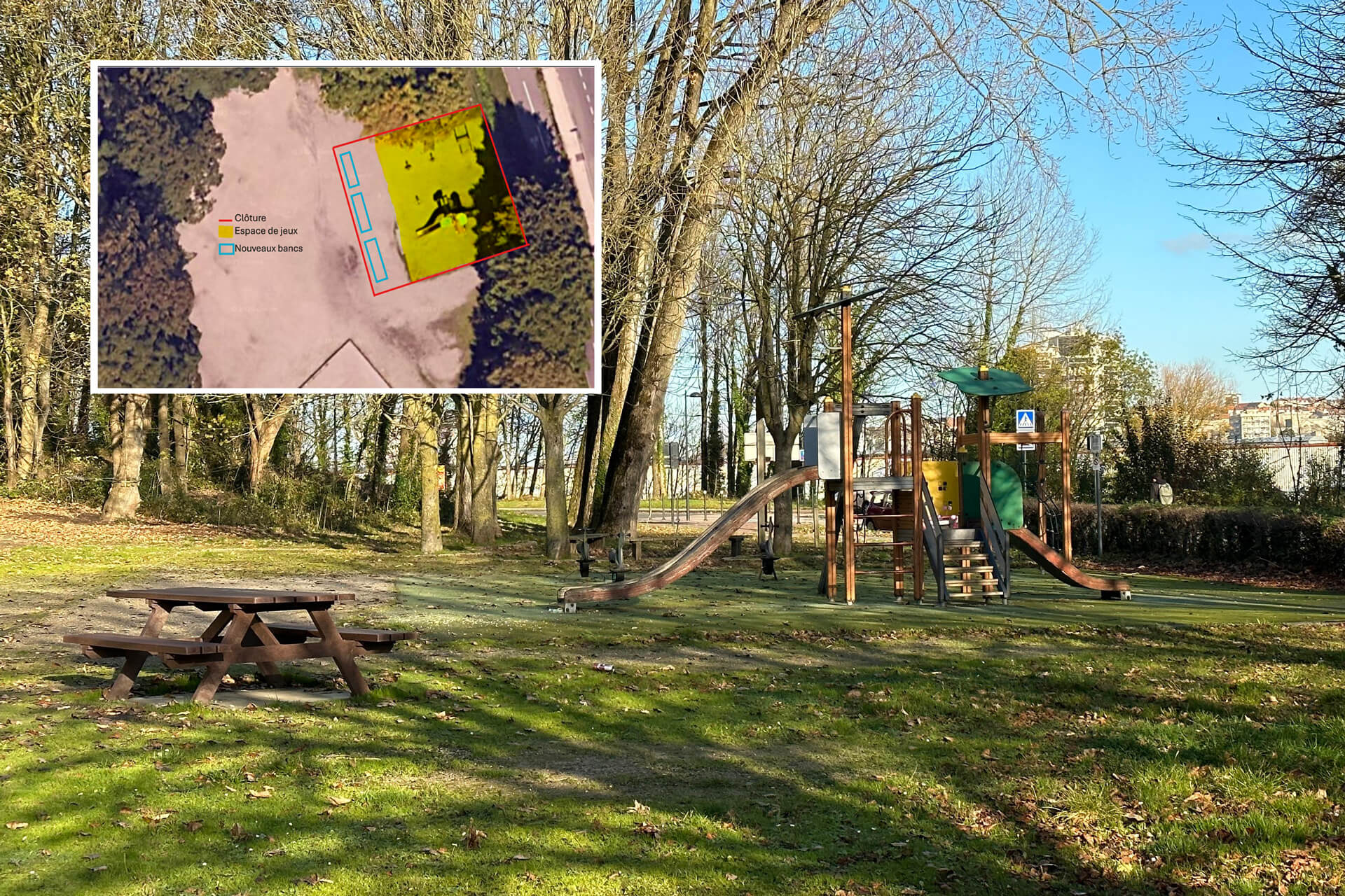 SÉCURISATION DU PARC MONT PLAISIR