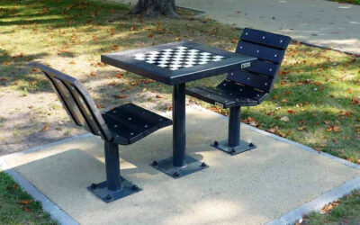 Table de jeu d’échecs